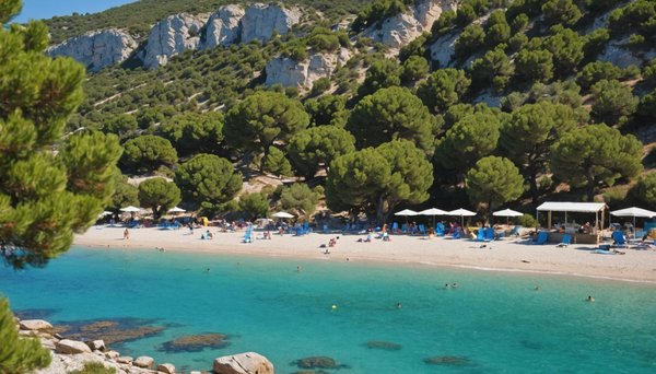 Sélection des campings en bord de mer en paca